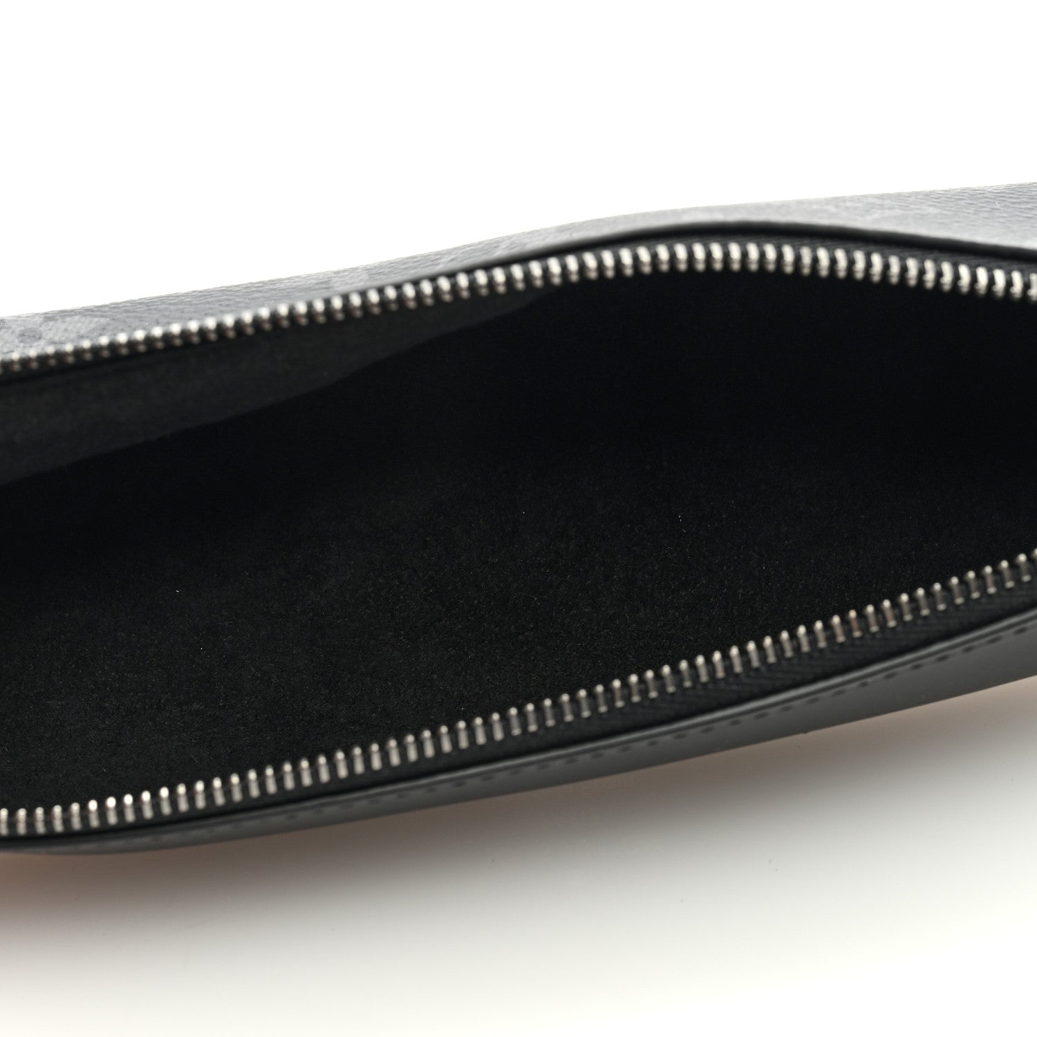 Louis Vuitton Monogram Eclipse Elizabeth Pencil Pouch Black 5 of 6