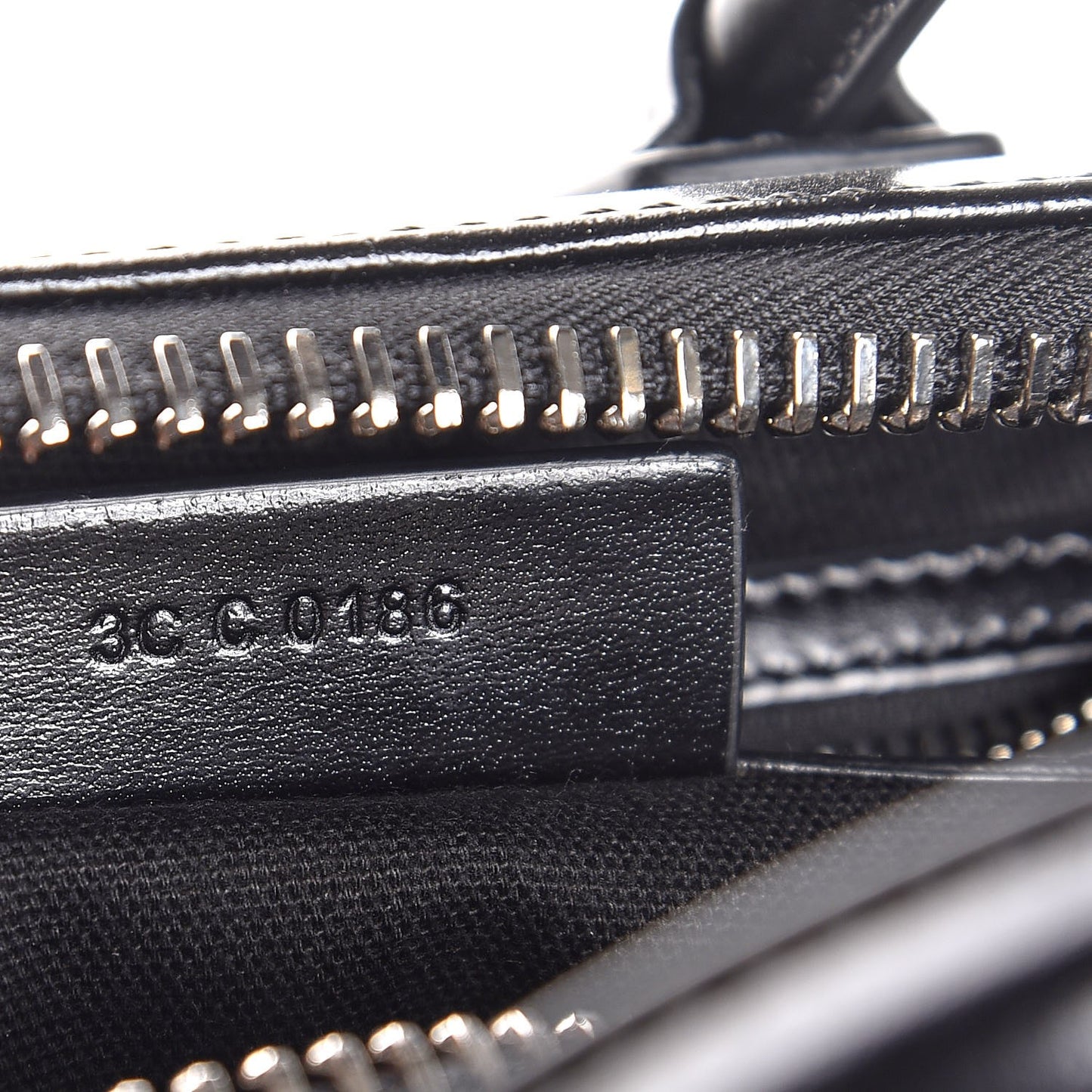 Shiny Lord Calfskin Mini Antigona Black