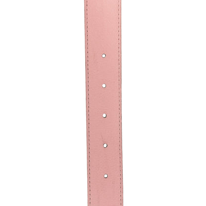Louis Vuitton Calfskin Monogram 30mm LV Initiales Reversible Belt 90 36 Rose Ballerine 4 of 8