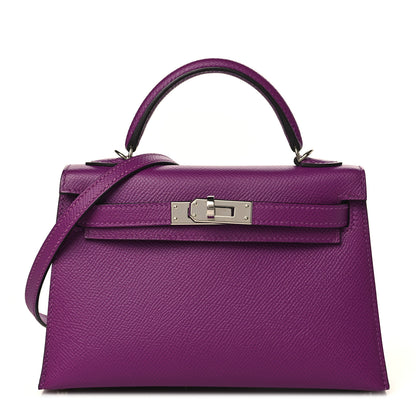 Hermes Epsom Mini Kelly Sellier 20 Anemone 1 of 10