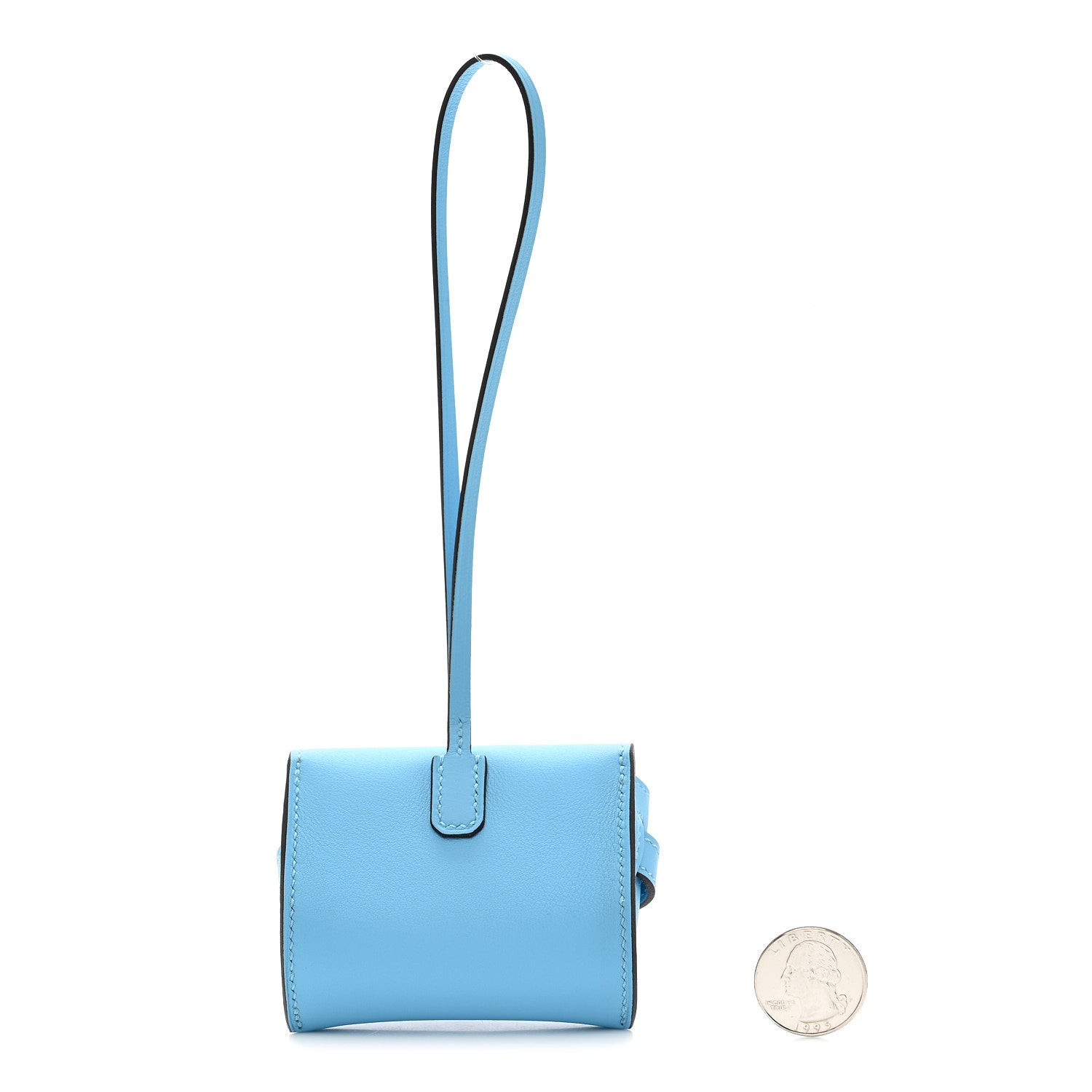 Hermes Swift Kelly Festival Bag Charm Celeste 2 of 6