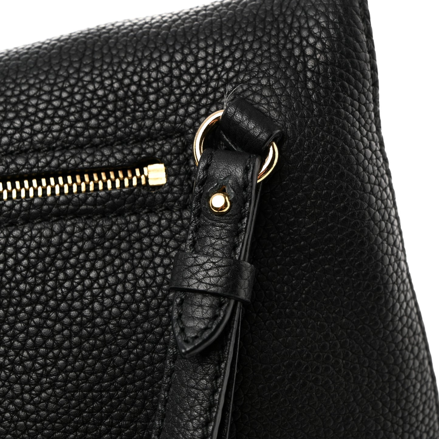 Calfskin May Clutch Black