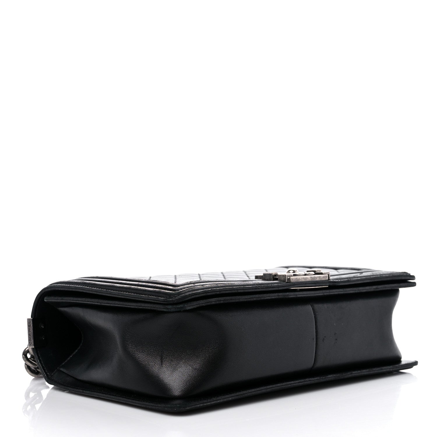 Chanel Lambskin Quilted New Medium Boy Flap Black 4 of 20