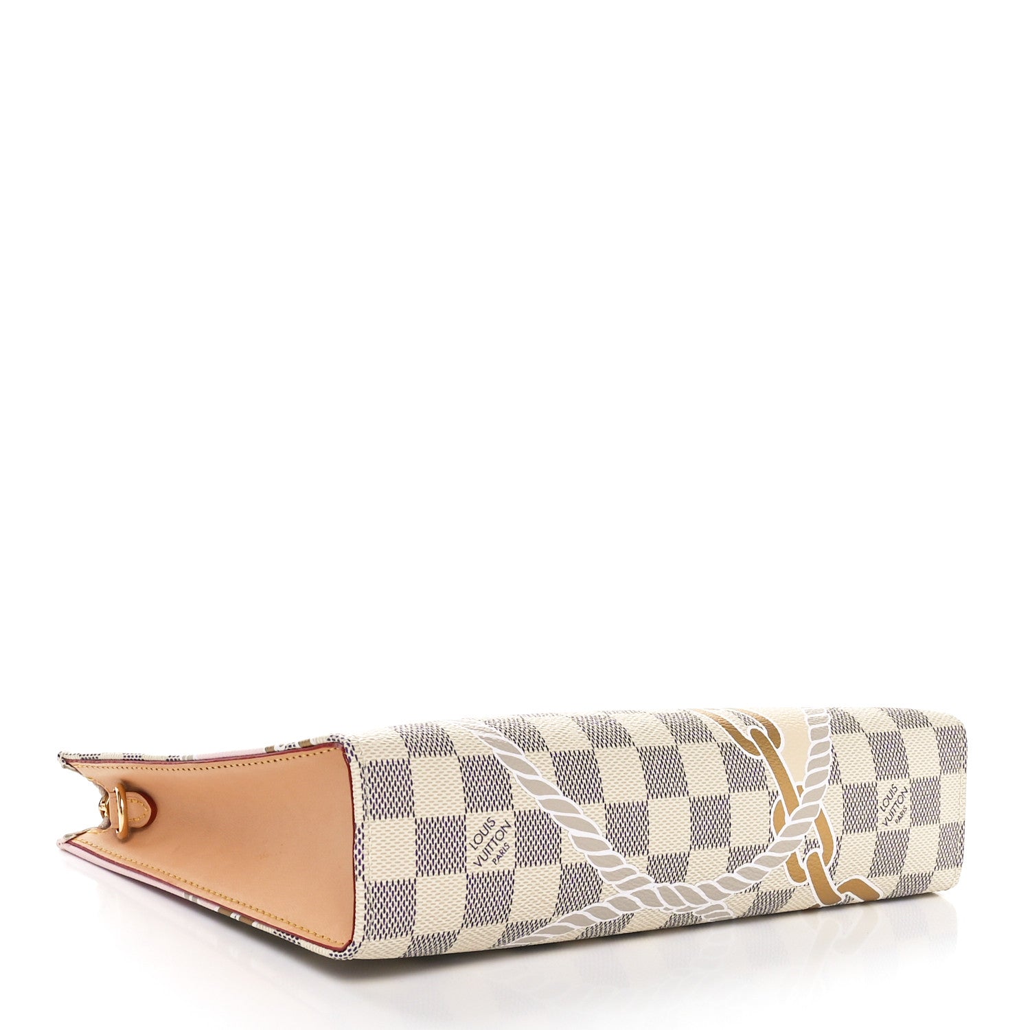 Louis Vuitton Damier Azur Nautical Toiletry Pouch On Chain 4 of 9