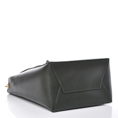 Celine Smooth Calfskin Small Sangle Bucket Bag Bottle Green 4 of 8