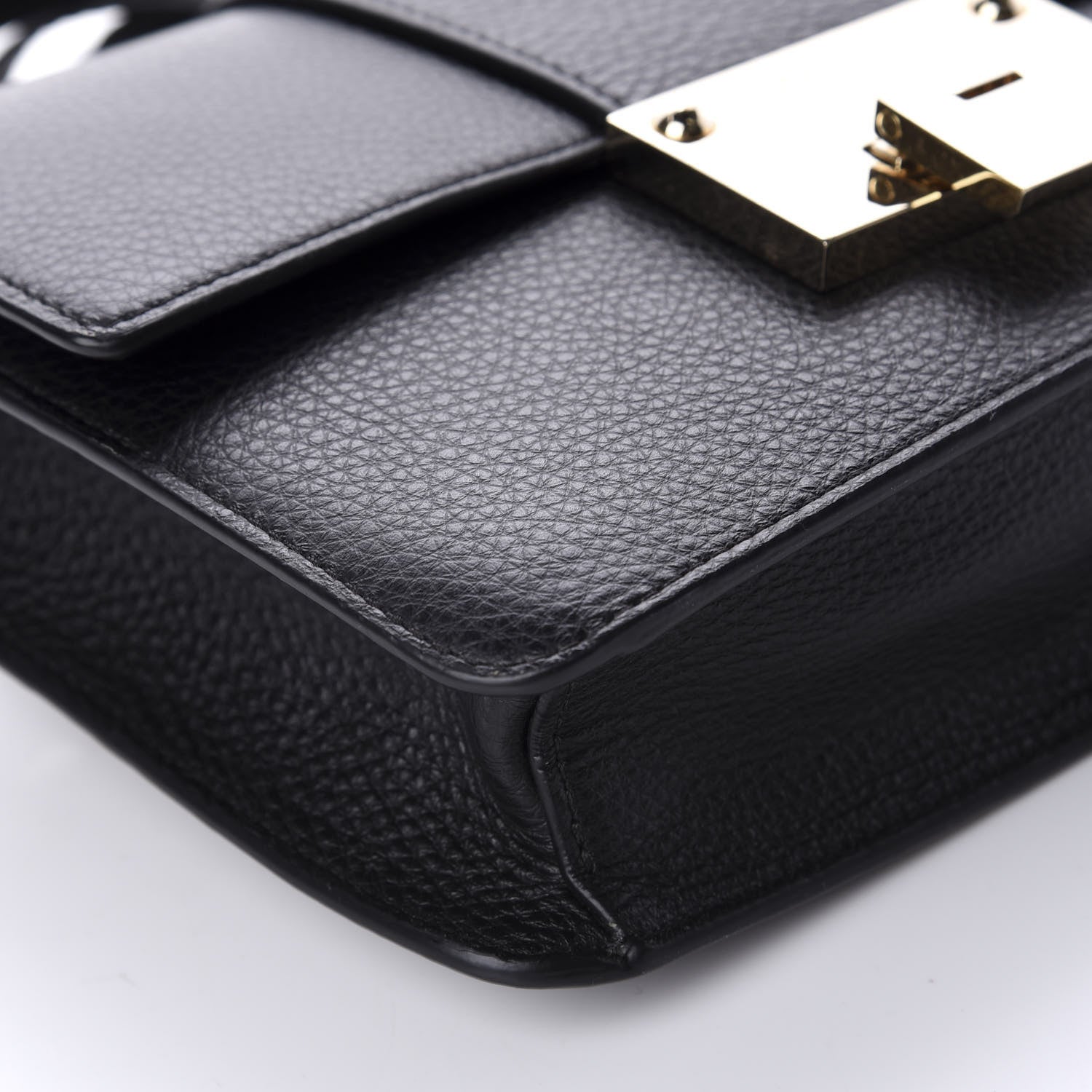 Jimmy Choo Grainy Pebbled Rebel Crossbody Bag Black 6 of 9