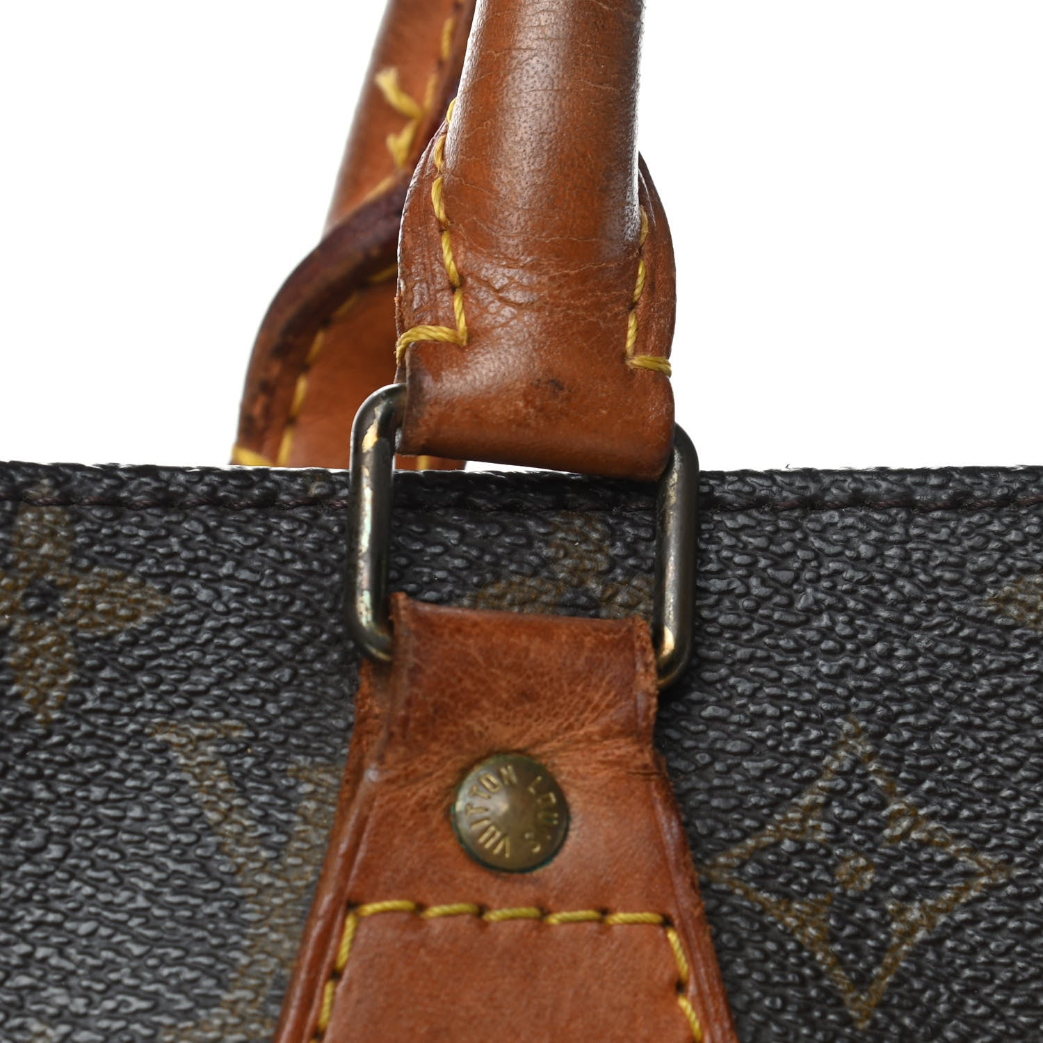 Louis Vuitton Monogram Sac Plat 8 of 9