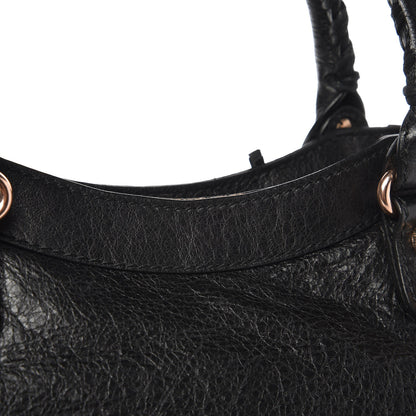 Balenciaga Agneau Giant 12 Rose Gold Hardware Velo Black 9 of 9