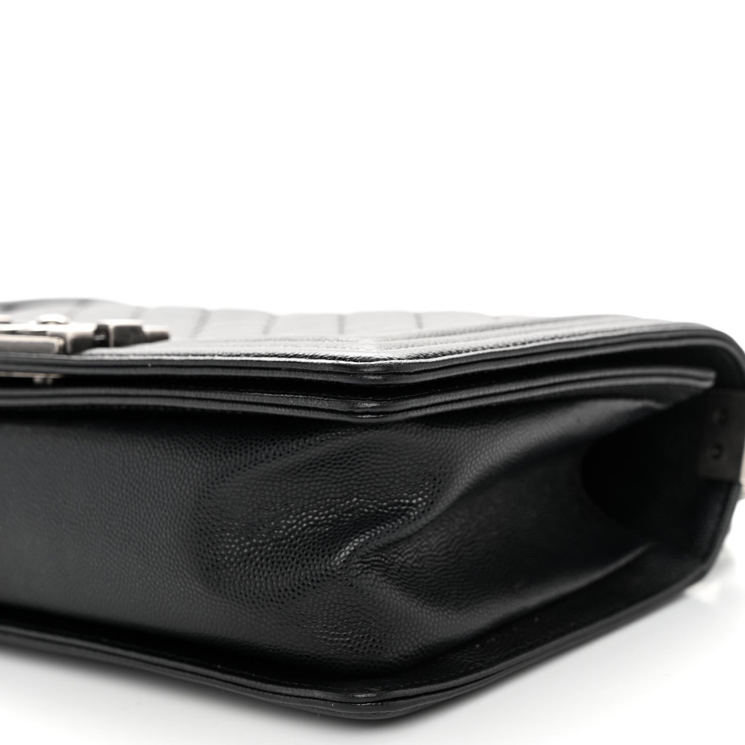 Chanel Caviar Quilted Medium Boy Flap Black 10 of 10