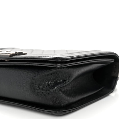 Chanel Caviar Quilted Medium Boy Flap Black 10 of 10