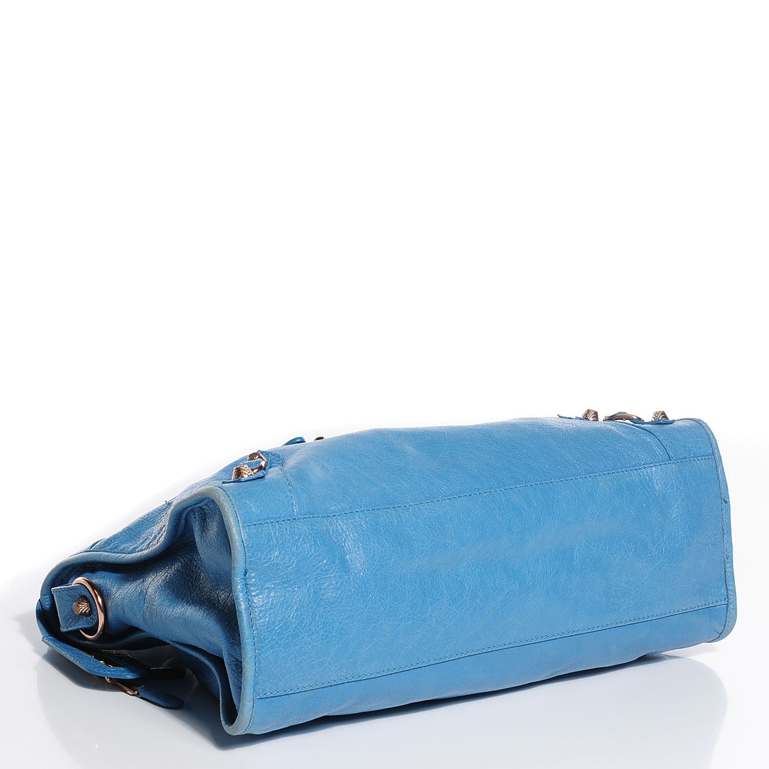 Balenciaga Agneau Giant 12 Rose Gold Hardware City Bleu Indigo 4 of 12