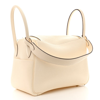 Hermes Taurillon Clemence Lindy 26 Nata 3 of 11