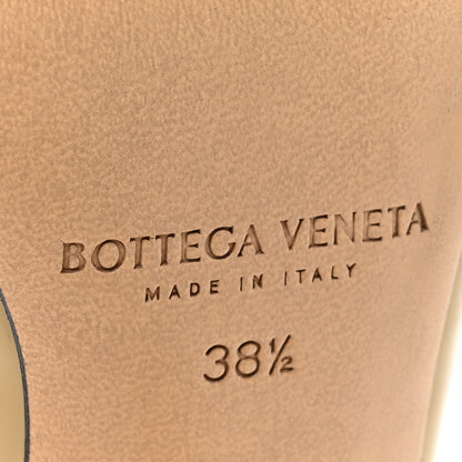 Bottega Veneta Patent Bunnie Mule Pumps 38.5 Cane Sugar 7 of 10