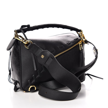 Loewe Calfskin Small Whipstitch Puzzle Bag Black 3 of 9
