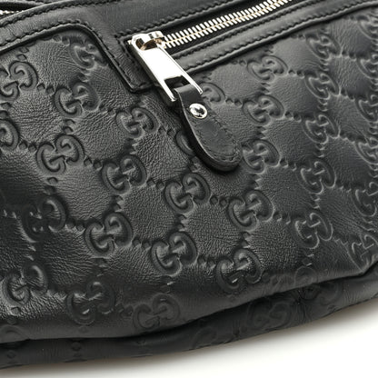 Gucci Guccissima Web Belt Bag Black 9 of 10