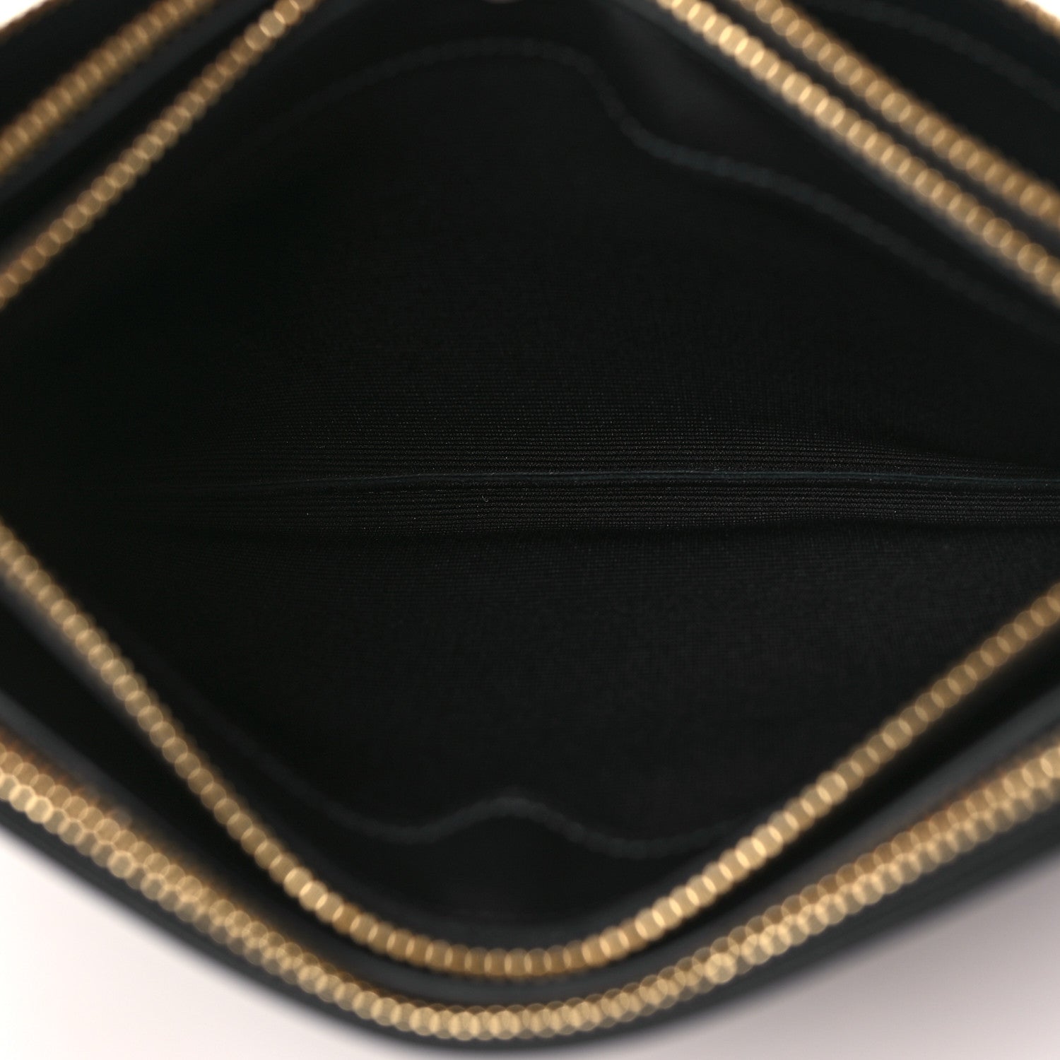 Celine Lambskin Large Trio Crossbody Bag Black 6 of 11