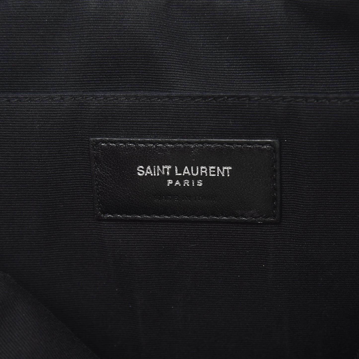 Lambskin Monogram Small Lou Camera Bag Black