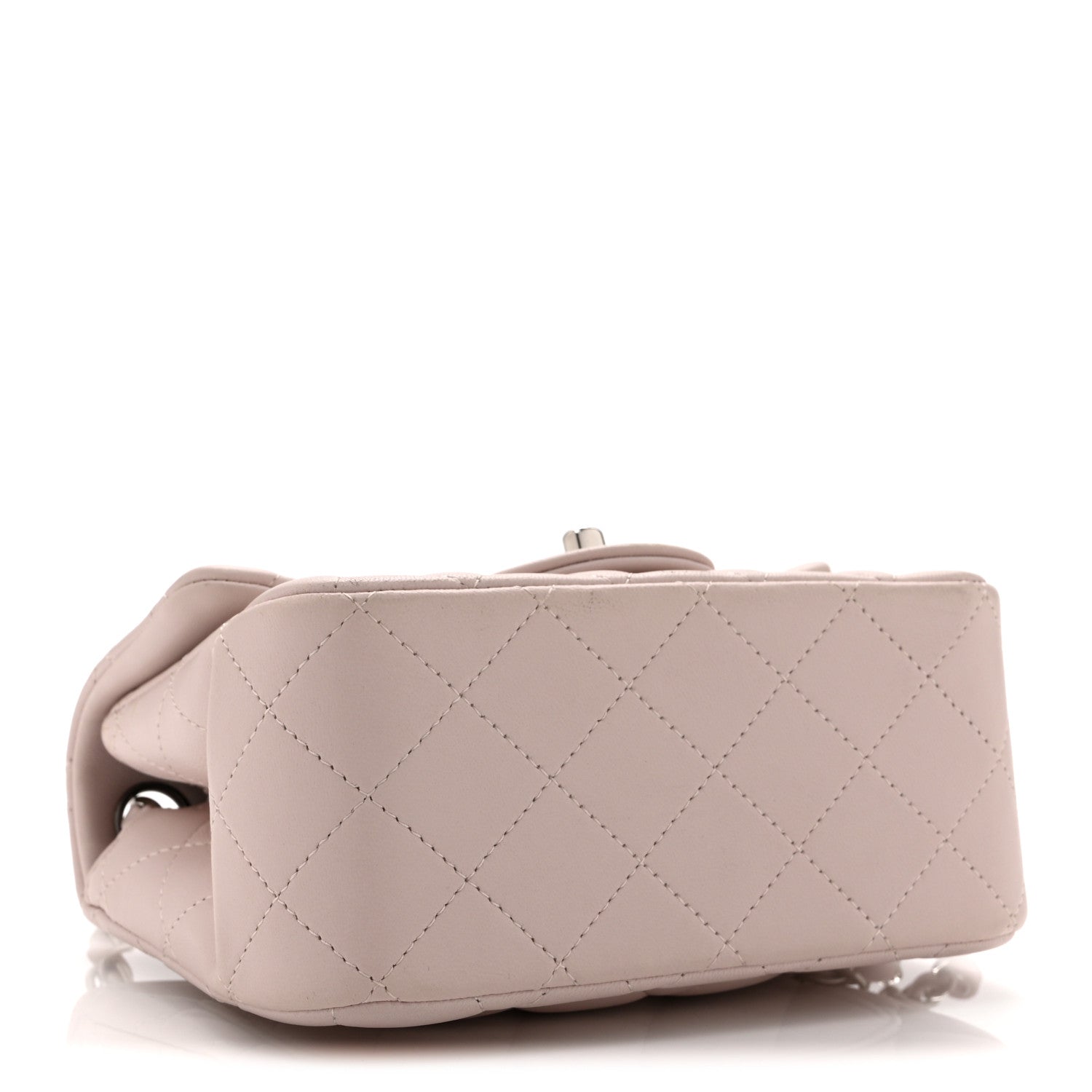 Chanel Lambskin Quilted Mini Square Flap Light Pink 4 of 11