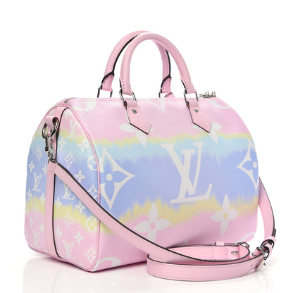 Louis Vuitton Monogram Escale Speedy Bandouliere 30 Pastel 4 of 11