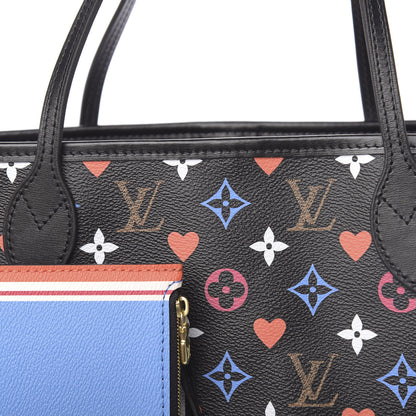 Louis Vuitton Game On Neverfull MM Black 9 of 12