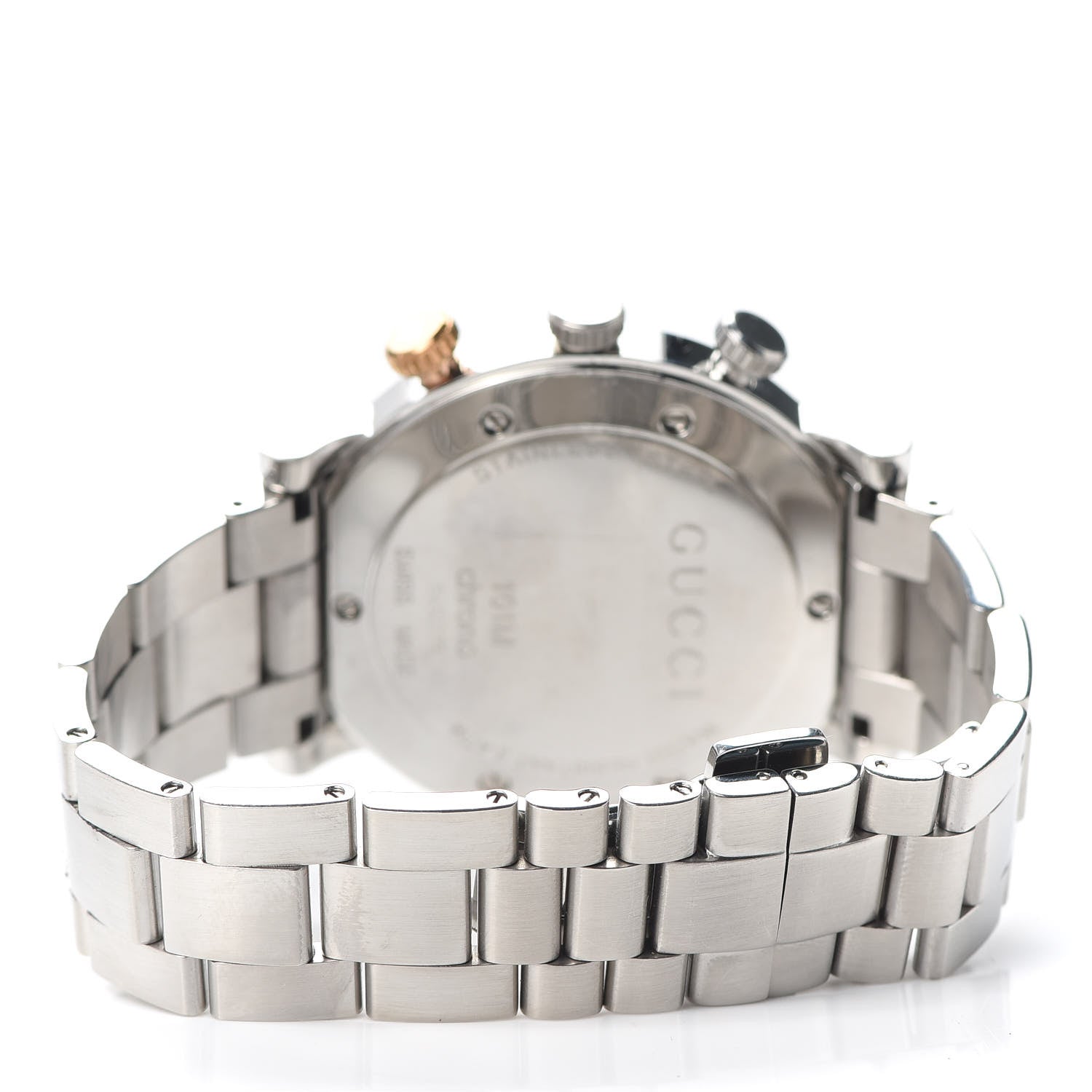 Gucci Stainless Steel 44mm G-Chrono Quartz Watch 3 of 6