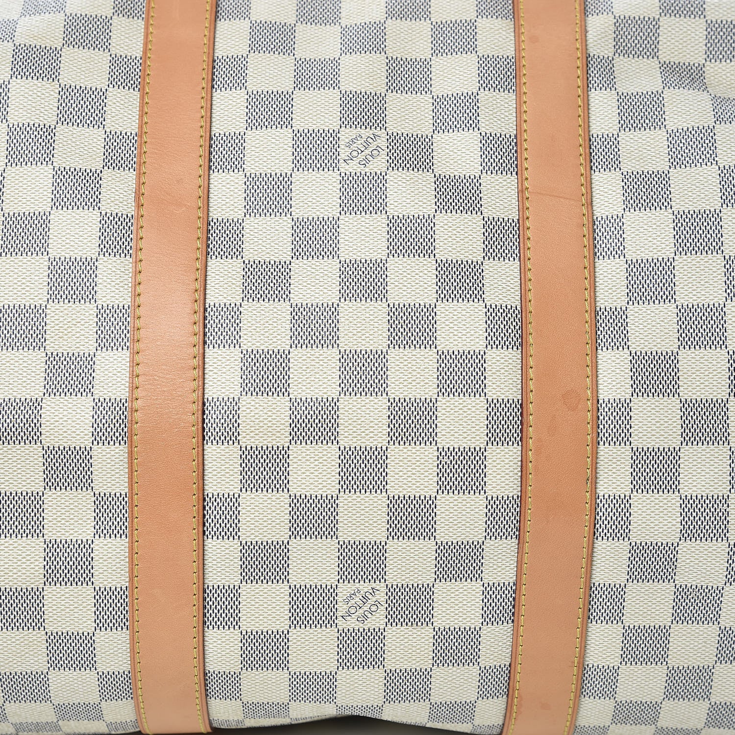 Louis Vuitton Damier Azur Keepall 50 12 of 17