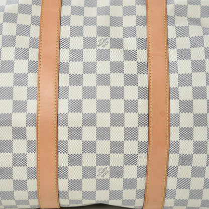 Louis Vuitton Damier Azur Keepall 50 12 of 17