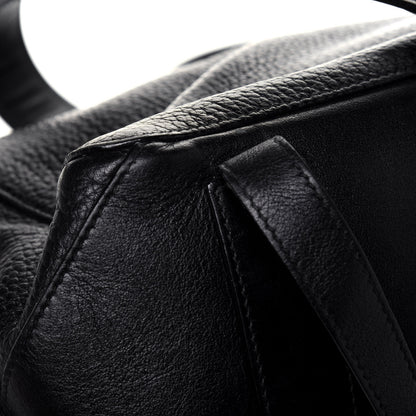 Proenza Schouler Pebbled Calfskin Small PS Courier Backpack Black 13 of 19