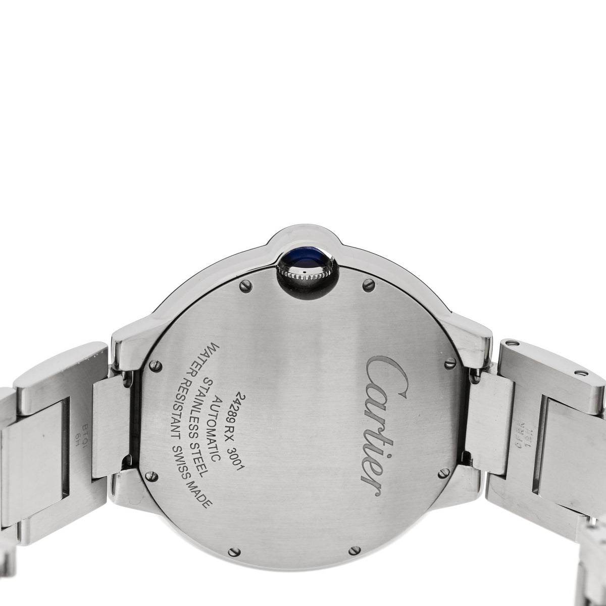 Stainless Steel 42mm Ballon Bleu De Cartier Automatic Watch