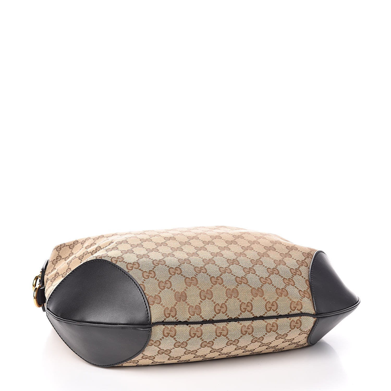 Gucci Monogram Medium Patti Stud Hobo Black 4 of 10