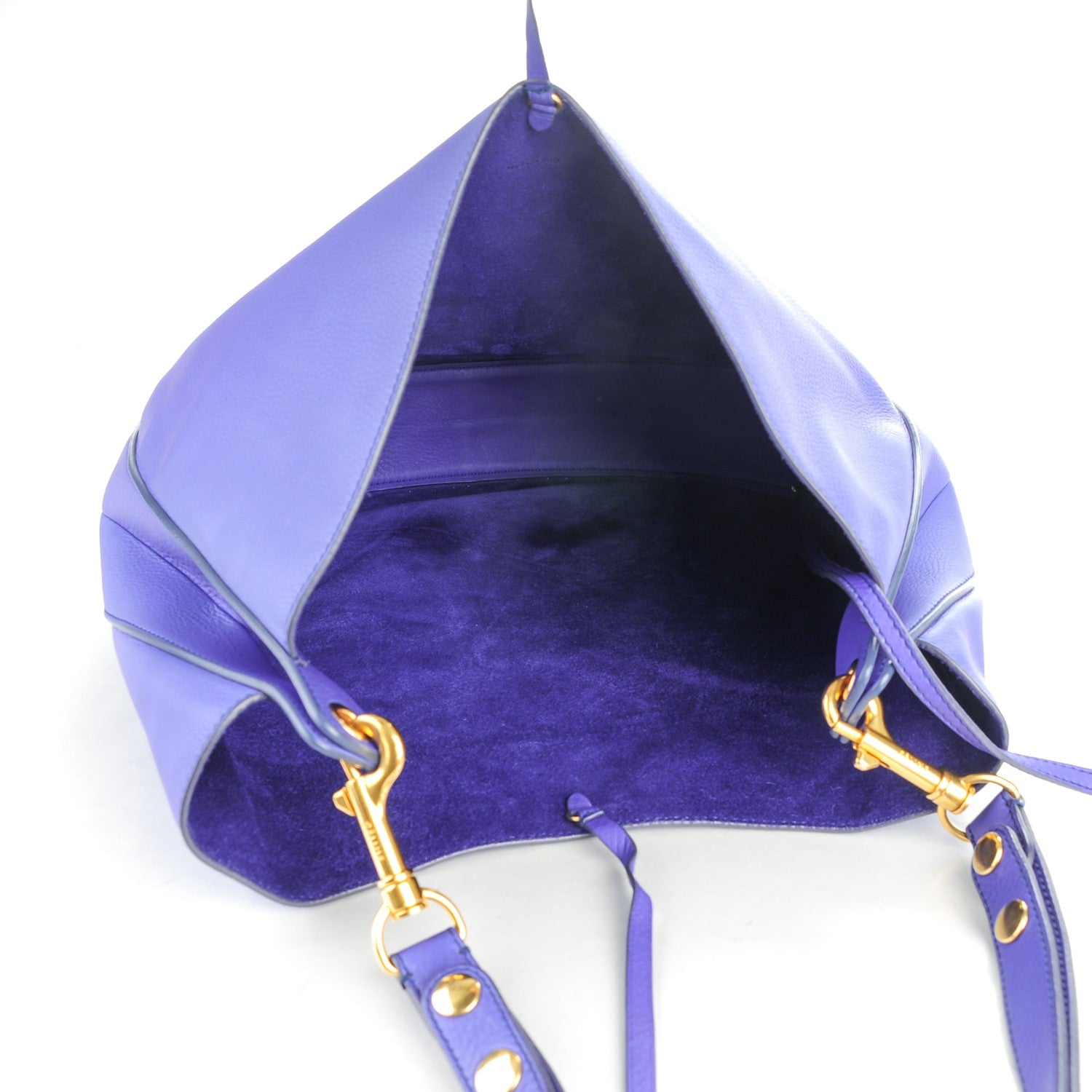 Celine Supple Calfskin Large Hobo Indigo 6 of 10