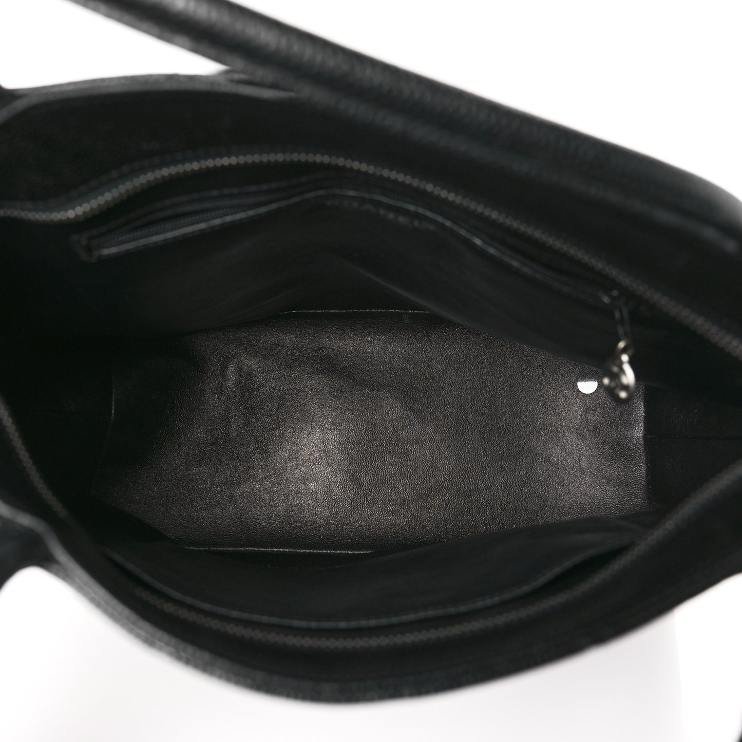 Caviar Quilted Medallion Tote Black