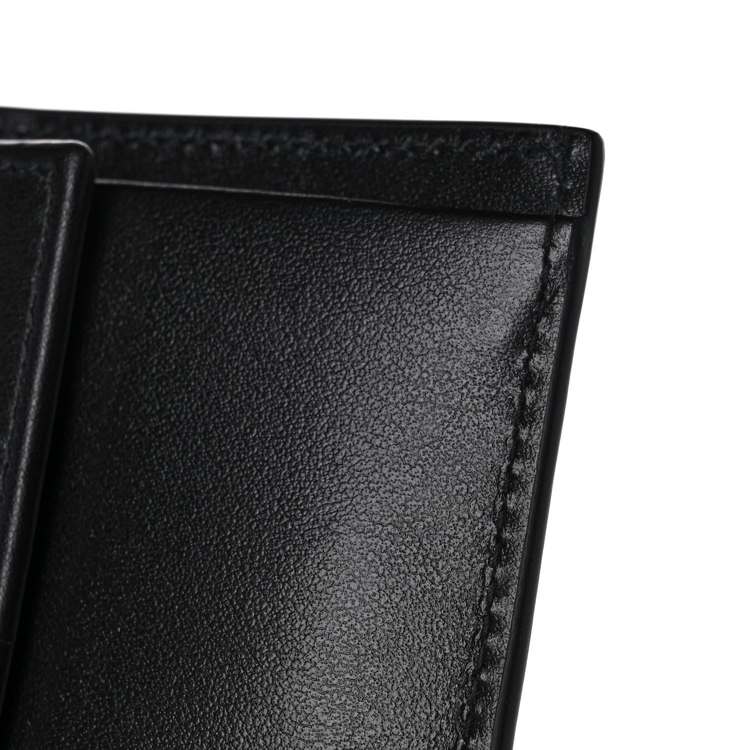 Gucci Plutone Calfskin Logo Bi-Fold Wallet Black 11 of 12