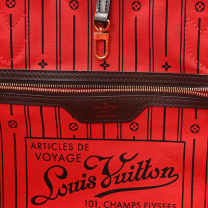 Louis Vuitton Damier Ebene Neverfull GM 6 of 10