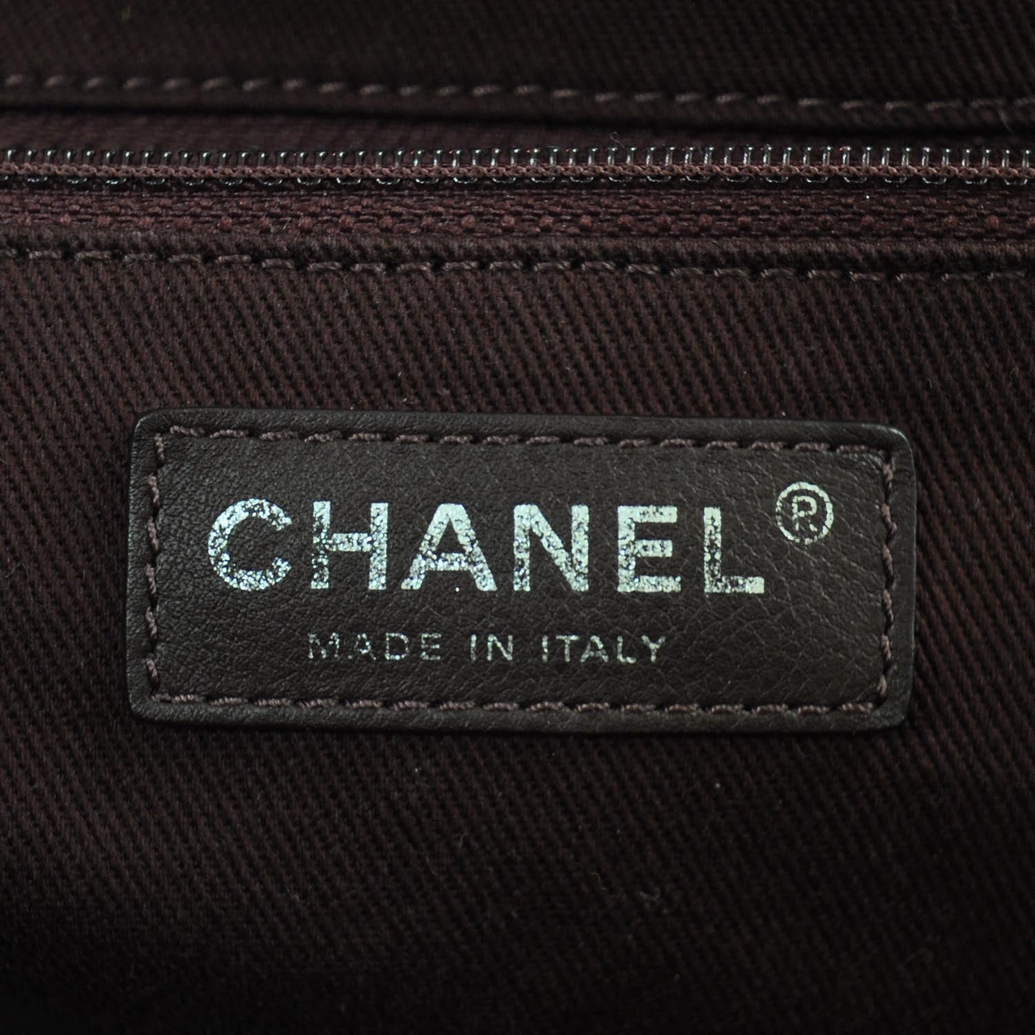 Chanel Leather Small In The Mix Tote White 7 of 9