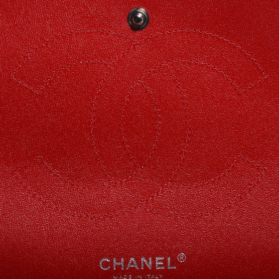 Chanel Lambskin Quilted Jumbo Double Flap Red 7 of 9