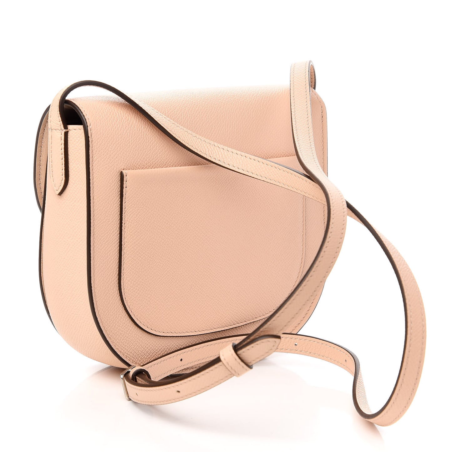 Grained Calfskin Small Trotteur Powder