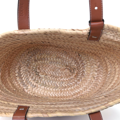 Loewe Raffia Basket Tote Bag Natural Tan 4 of 4
