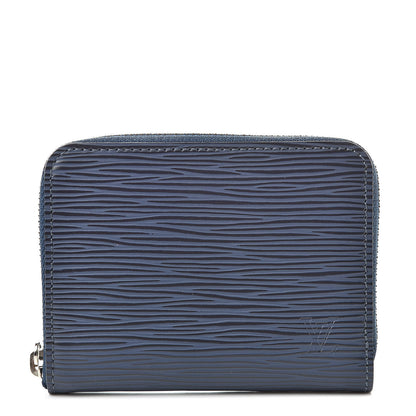 Louis Vuitton Epi Zippy Coin Purse Indigo 1 of 8
