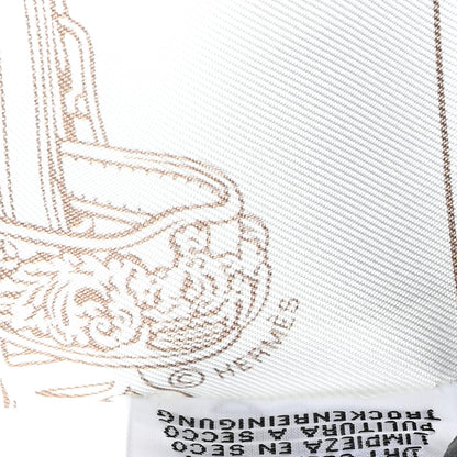 Hermes Silk Brides De Gala En Fleurs Twilly Vert Amande Rose 4 of 4