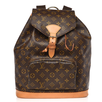 Louis Vuitton Monogram Montsouris GM Backpack 1 of 12