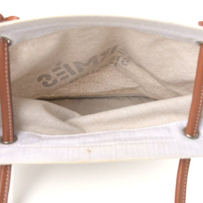 Hermes Canvas Swift Aline Grooming Bag Gold 5 of 12