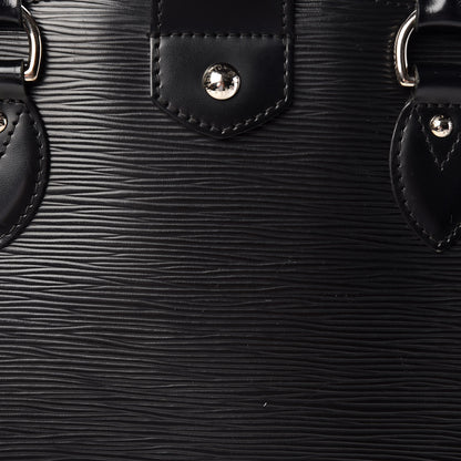 Louis Vuitton Epi Pont-Neuf GM Black 16 of 17