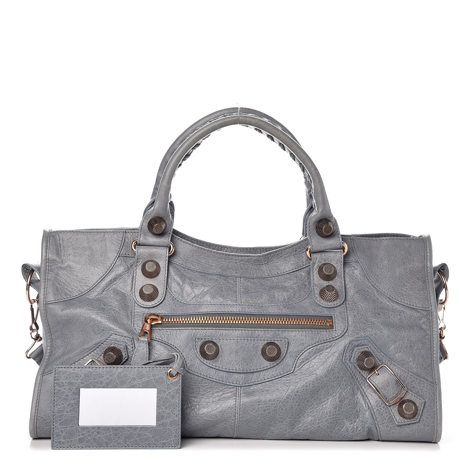 Balenciaga Agneau Giant 21 Rose Gold Hardware Part Time Ardoise 1 of 12