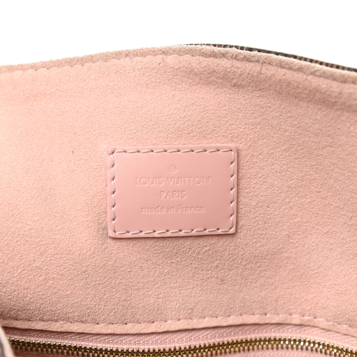 Damier Ebene Caissa Hobo Rose Ballerine