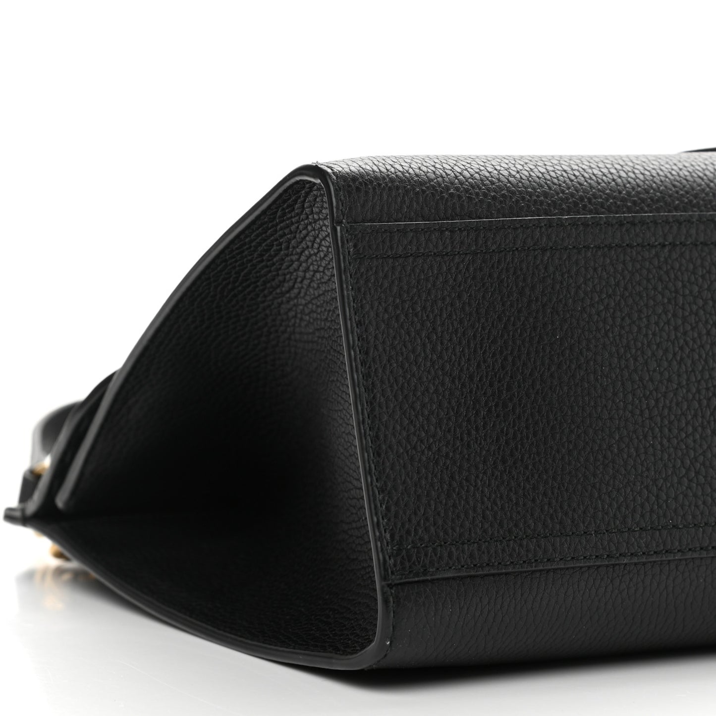 Calfskin Small GG Marmont Top Handle Bag Black