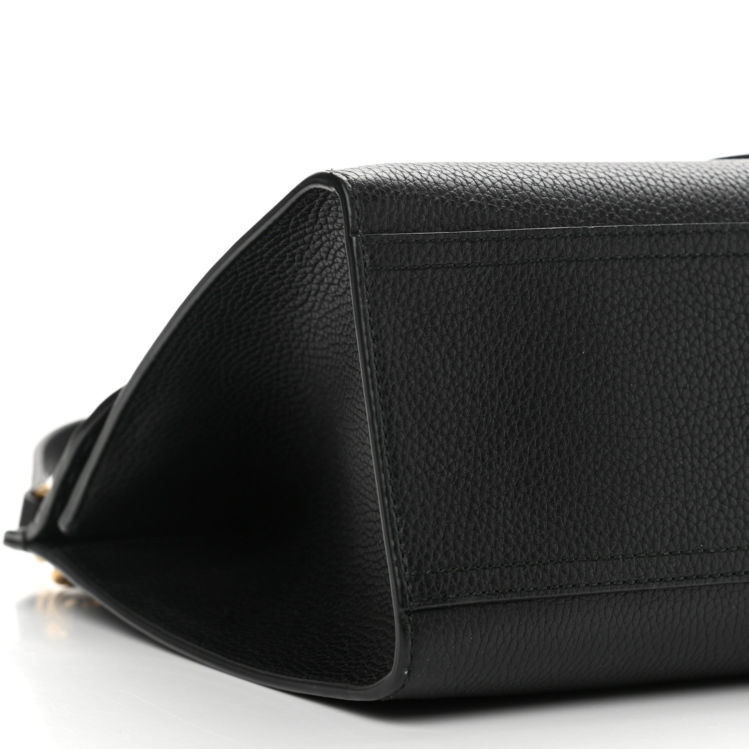 Gucci Calfskin Small GG Marmont Top Handle Bag Black 9 of 11