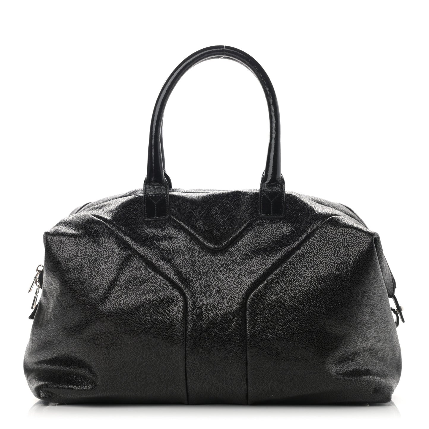 Calfskin Medium Easy Y Bag Black