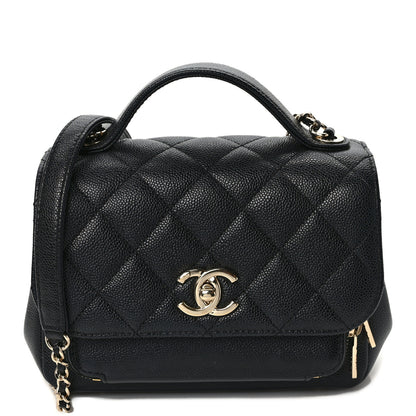 Chanel Caviar Quilted Small Business Affinity Flap Black 1 of 10
