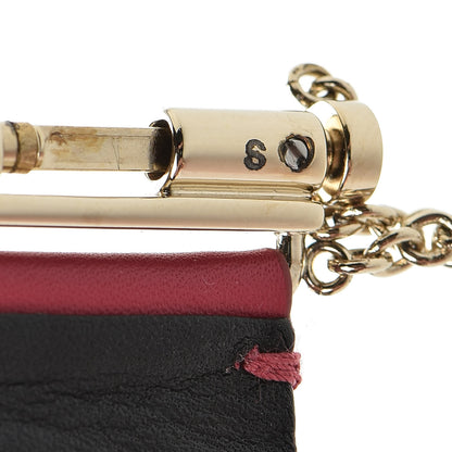 Chanel Calfskin Logo Cuff Bracelet S Pink Gold 6 of 6